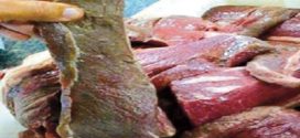 Rond-point El-Bahia (Oran) : 159 Kg de viande rouge impropre a la consommation saisis
