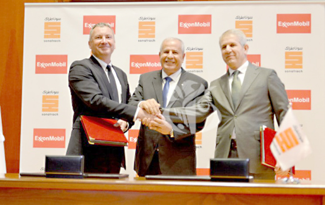 Hydrocarbures Protocole Daccord Historique Entre Sonatrach Et Exxonmobil Ouest Tribune 