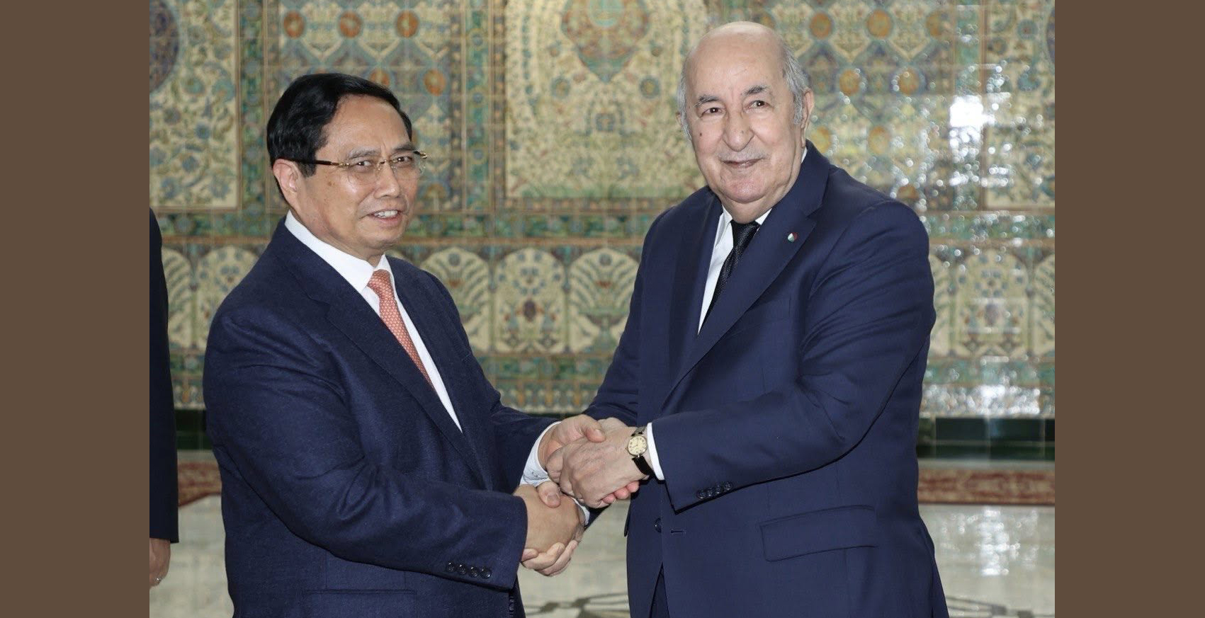 Le président de la République reçoit le Premier ministre vietnamien ...